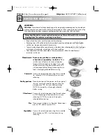 Preview for 24 page of Sharp R-254M Operation Manual With Cookbook