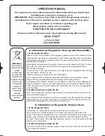 Preview for 2 page of Sharp R-259 Operation Manual With Cookbook