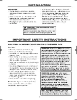 Preview for 7 page of Sharp R-259 Operation Manual With Cookbook