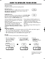 Preview for 11 page of Sharp R-259 Operation Manual With Cookbook