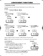 Preview for 17 page of Sharp R-259 Operation Manual With Cookbook