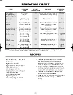 Preview for 30 page of Sharp R-259 Operation Manual With Cookbook