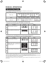 Предварительный просмотр 9 страницы Sharp R-25C1 Operation Manual And Recipes