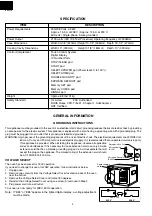 Preview for 6 page of Sharp R-25JTF Service Manual