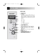 Preview for 6 page of Sharp R-25ST Operation Manual With Cookbook