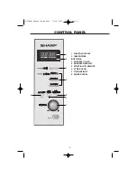 Preview for 5 page of Sharp R-25STM Operation Manual With Cookbook