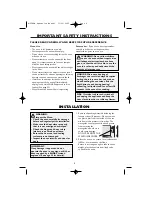 Preview for 6 page of Sharp R-25STM Operation Manual With Cookbook