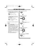 Preview for 10 page of Sharp R-25STM Operation Manual With Cookbook