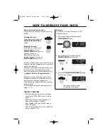 Preview for 11 page of Sharp R-25STM Operation Manual With Cookbook