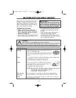 Preview for 17 page of Sharp R-25STM Operation Manual With Cookbook