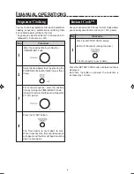 Preview for 9 page of Sharp R-260L Operation Manual And Cooking Manual