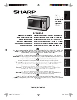 Sharp R-26ST-A Operation Manual preview