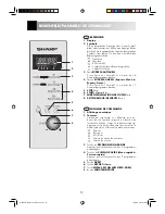 Предварительный просмотр 14 страницы Sharp R-26ST-A Operation Manual