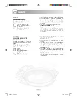 Предварительный просмотр 38 страницы Sharp R-26ST-A Operation Manual