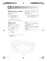 Предварительный просмотр 116 страницы Sharp R-26ST-A Operation Manual