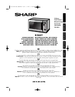 Sharp R-26ST Operation Manual With Cookbook preview