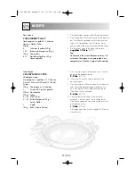 Preview for 38 page of Sharp R-26ST Operation Manual With Cookbook