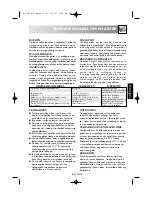 Preview for 85 page of Sharp R-26ST Operation Manual With Cookbook