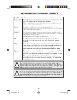 Preview for 20 page of Sharp R-27STM-A Operation Manual With Cookbook