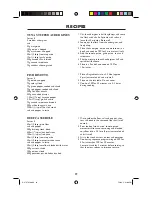 Preview for 31 page of Sharp R-27STM-A Operation Manual With Cookbook