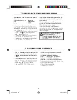 Preview for 39 page of Sharp R-27STM-A Operation Manual With Cookbook