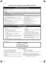 Preview for 14 page of Sharp R-27STM Service Manual