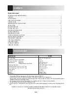 Preview for 4 page of Sharp R-28ST Operation Manual