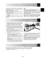 Preview for 9 page of Sharp R-28ST Operation Manual