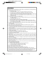 Preview for 3 page of Sharp R-290H Operation Manual