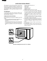 Preview for 26 page of Sharp R-290H Service Manual