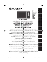 Preview for 1 page of Sharp R-291BKWE Operation Manual With Cookbook