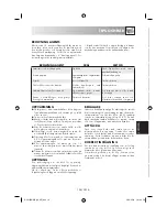 Preview for 139 page of Sharp R-291BKWE Operation Manual With Cookbook