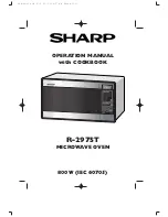 Preview for 1 page of Sharp R-297ST Operation Manual With Cookbook