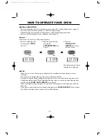 Preview for 12 page of Sharp R-297ST Operation Manual With Cookbook