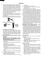 Preview for 22 page of Sharp R-300BW Service Manual