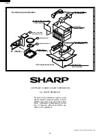 Preview for 36 page of Sharp R-300BW Service Manual