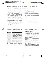 Preview for 8 page of Sharp R-303C Operation Manual