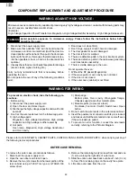 Preview for 24 page of Sharp R-305B-W Service Manual