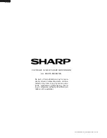 Preview for 40 page of Sharp R-305EW Service Manual