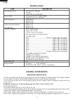 Preview for 6 page of Sharp R-305HK Service Manual