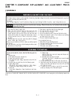 Preview for 25 page of Sharp R-306LK Service Manual