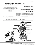 Preview for 35 page of Sharp R-307KK Service Manual