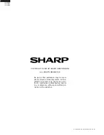 Preview for 40 page of Sharp R-308DW Service Manual