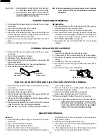 Preview for 30 page of Sharp R-319FW Service Manual