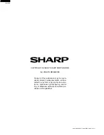 Preview for 44 page of Sharp R-319FW Service Manual