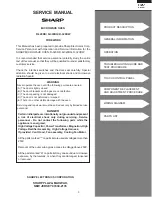 Preview for 5 page of Sharp R-320DK Service Manual