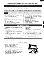 Preview for 29 page of Sharp R-320DK Service Manual