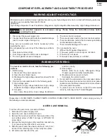 Preview for 29 page of Sharp R-320EK Service Manual