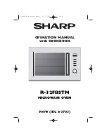 Preview for 1 page of Sharp R-32FBSTM Operation Manual With Cookbook