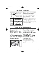 Preview for 9 page of Sharp R-32FBSTM Operation Manual With Cookbook